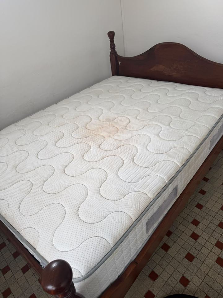 Matelas après désinfection